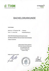 Bachelorurkunde